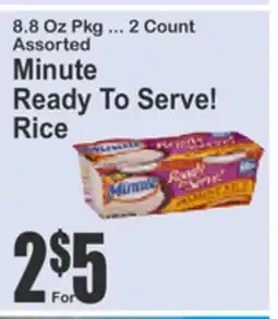 Food Universe Minute Ready To Serve! Rice offer