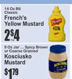 Food Universe French's Yellow Mustard offer