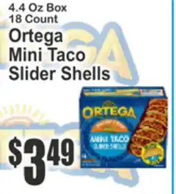 Food Universe Ortega Mini Taco Slider Shells offer