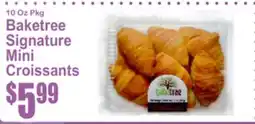 Food Universe Baketree Signature Mini Croissants offer