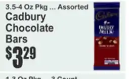 Food Universe 3.5-4 Oz Pkg ... Assorted Cadbury Chocolate Bars offer