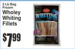 Food Universe 2 Lb Bag Frozen Wholey Whiting Fillets offer