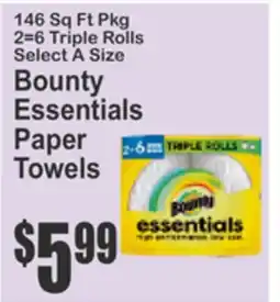 Food Universe Bounty Essentials Paper Towels offer