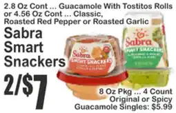 Food Universe Sabra Smart Snackers offer