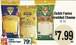 Big Saver Foods Dutch Farms Shredded Cheese offer