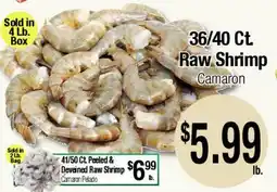 Big Saver Foods 36/40 Ct Raw Shrimp offer
