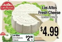 Big Saver Foods Los Altos Fresh Cheese offer