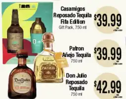 Big Saver Foods Casamigos Reposado Tequila Gift Pack offer