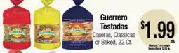 Big Saver Foods Guerrero Tostadas offer