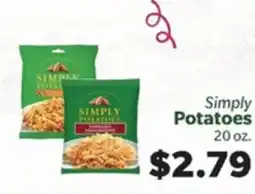 Living Fresh Market Simply Potatoes offer
