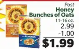 Living Fresh Market Post Honey Bunches of Oats offer
