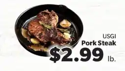 Living Fresh Market USGI Pork Steak offer