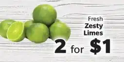 Living Fresh Market Fresh Zesty Limes offer