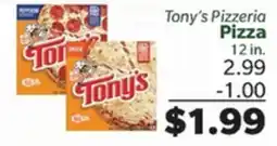 Living Fresh Market Tony's Pizzeria Pizza offer