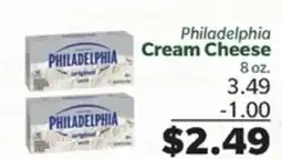 Living Fresh Market Philadelphia Cream Cheese offer
