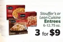 Living Fresh Market Stouffer's or Lean Cuisine Entrees offer