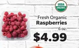 Living Fresh Market Fresh Organic Raspberries offer