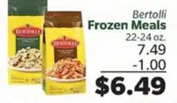 Living Fresh Market Bertolli Frozen Meals offer