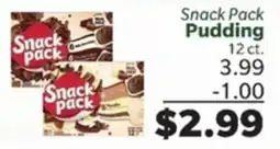 Living Fresh Market Snack Pack Pudding offer