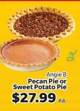 Living Fresh Market Angie B Pecan Pie or Sweet Potato Pie offer