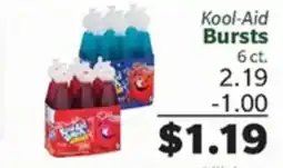 Living Fresh Market Kool-Aid Bursts offer