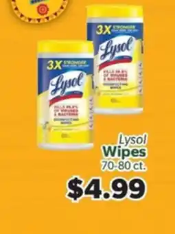 Living Fresh Market Lysol Wipes offer