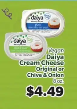 Living Fresh Market Vegan Daiya Cream Cheese offer
