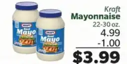 Living Fresh Market Kraft Mayonnaise offer