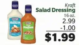Living Fresh Market Kraft Salad Dressing offer