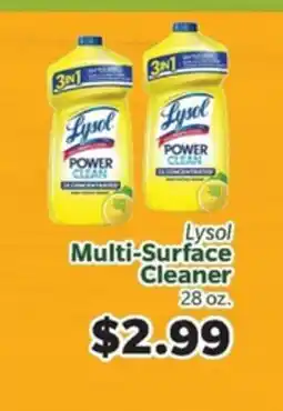 Living Fresh Market Lysol Multi-Surface Cleaner offer