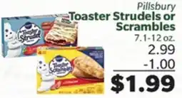 Living Fresh Market Pillsbury Toaster Strudels or Scrambles offer
