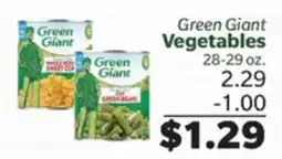 Living Fresh Market Green Giant Vegetables offer