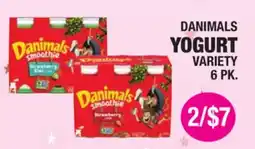 Carnicerias Jimenez DANIMALS YOGURT VARIETY offer