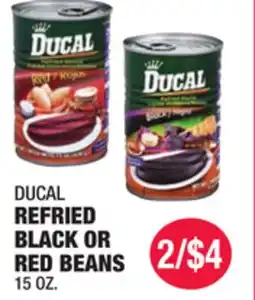 Carnicerias Jimenez DUCAL REFRIED BLACK OR RED BEANS offer