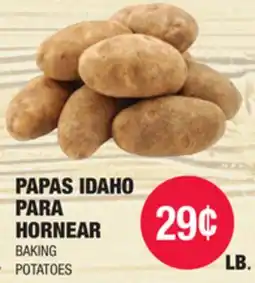 Carnicerias Jimenez PAPAS IDAHO PARA HORNEAR offer