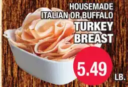 Carnicerias Jimenez HOUSEMADE ITALIAN OR BUFFALO TURKEY BREAST offer