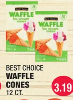 Carnicerias Jimenez BEST CHOICE WAFFLE CONES offer