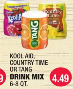 Carnicerias Jimenez KOOL AID, COUNTRY TIME OR TANG DRINK MIX offer