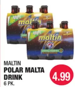Carnicerias Jimenez MALTIN POLAR MALTA DRINK offer