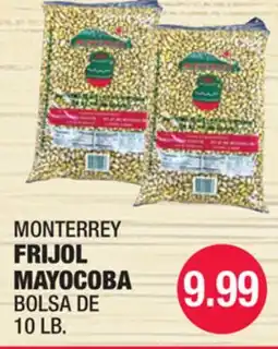 Carnicerias Jimenez MONTERREY FRIJOL MAYOCOBA BOLSA DE 10 LB offer