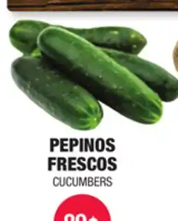Carnicerias Jimenez PEPINOS FRESCOS offer