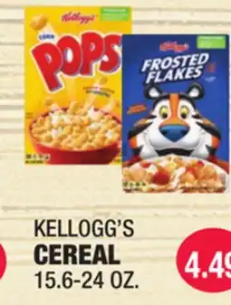 Carnicerias Jimenez KELLOGG'S CEREAL offer