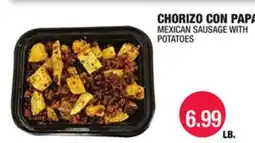 Carnicerias Jimenez CHORIZO CON PAPA offer