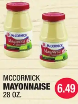 Carnicerias Jimenez MCCORMICK MAYONNAISE offer