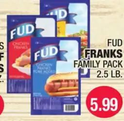 Carnicerias Jimenez FUD FRANKS FAMILY PACK offer
