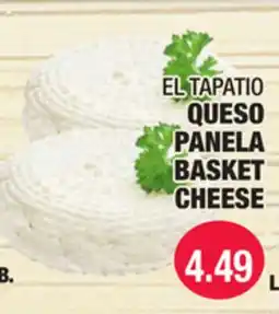 Carnicerias Jimenez EL TAPATIO QUESO PANELA BASKET CHEESE offer
