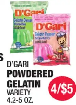 Carnicerias Jimenez D'GARI POWDERED GELATIN offer