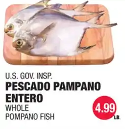 Carnicerias Jimenez U.S. GOV. INSPI PESCADO PAMPA NO ENTERO offer