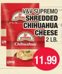 Carnicerias Jimenez V&V SUPREMO SHREDDED CHIHUAHUA CHEESE offer