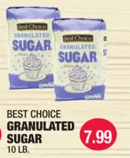 Carnicerias Jimenez BEST CHOICE GRANULATED SUGAR offer